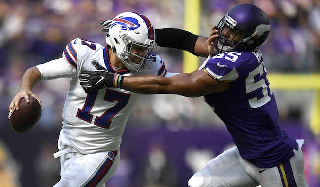 Buffalo Bills Run up the Score on Vikings Week After Vontae Davis Quit