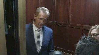 Jeff Flake Was Confronted By Tearful Sexual Assault Survivors After His Decision To Confirm Kavanaugh