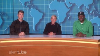 Michael Che And Colin Jost Swung By ‘Ellen’ To Do A Pre-Emmys ‘Weekday Update’