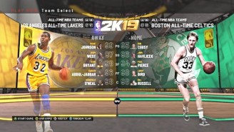 Here Are The Starting Lineups For The All-Time Teams In ‘NBA 2K19’