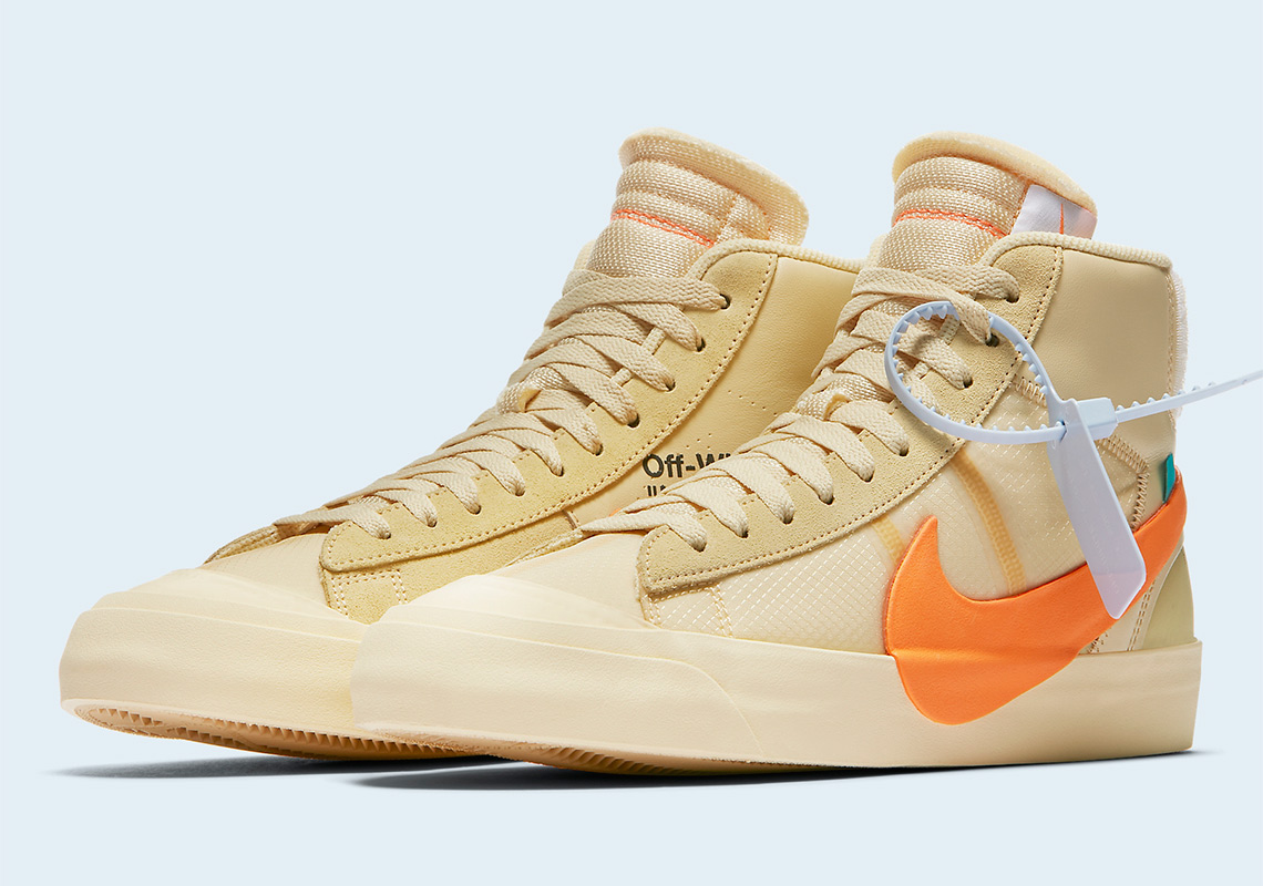 Virgil Abloh's Off-White x Nike Blazer Low Collab Shoe: Release