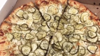 Dill Pickle Pizza Is Now A Thing, And The Internet Is Collectively Heaving In Revulsion