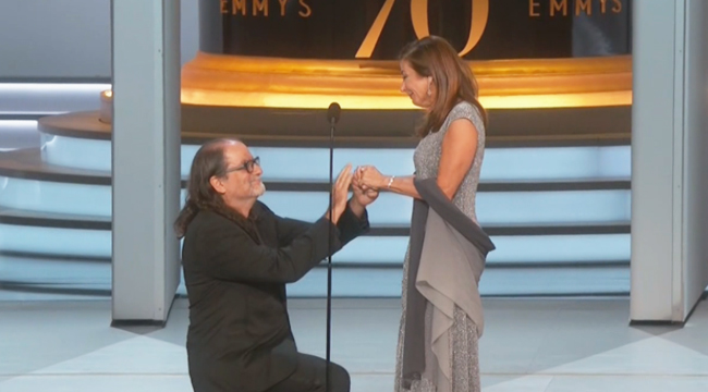 Marriage Proposal At The Emmys From Glenn Weiss