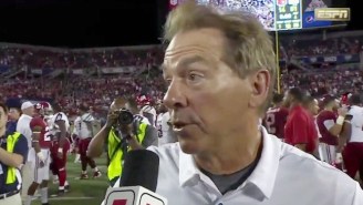 Nick Saban Apologized To ESPN’s Maria Taylor After Going Off On Her In A Postgame Interview