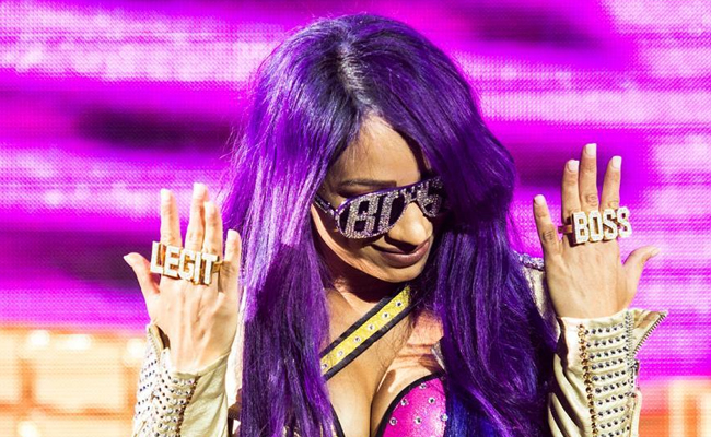 is sasha banks going to aew