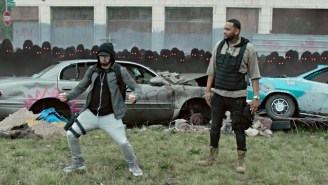 Eminem And Joyner Lucas Control A Shadowy Army Of Clones In Their Apocalyptic ‘Lucky Me’ Video