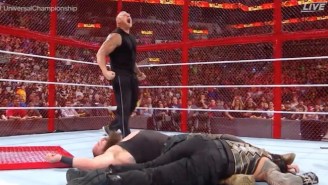 Brock Lesnar Made His Surprise Return To WWE At Hell In A Cell
