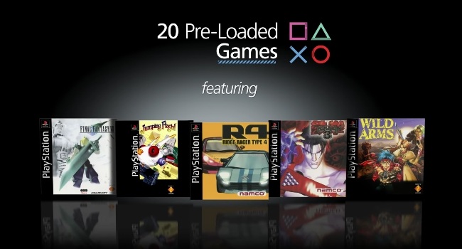 ps1 preloaded