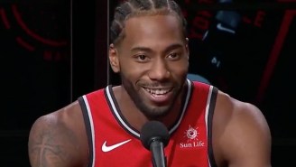 This Spectacular Edit Of Kawhi Leonard’s Laugh As The NBA On NBC Theme Is Perfect