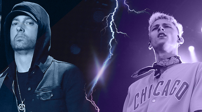 Who Won The First Round Of The Eminem And Machine Gun Kelly Beef?