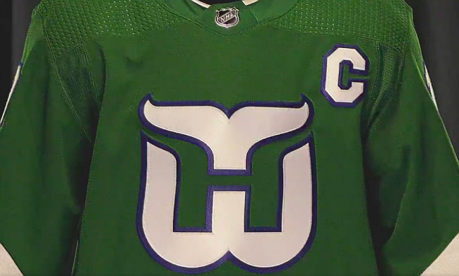 hartford whalers jersey 2018