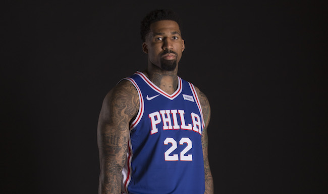 wilson chandler sixers jersey