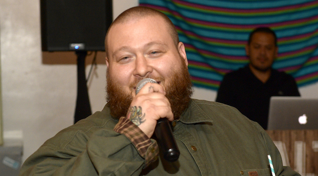 Rapper Action Bronson is very active on instagram, twitter, and