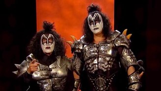 Alex Trebek Is Unrecognizable As Gene Simmons For The ‘Jeopardy!’ Halloween Episode