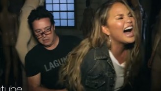Chrissy Teigen Nearly Died Laughing In A Haunted House With Ellen’s Producer