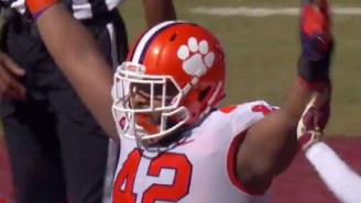 A Clemson Defensive Tackle Rushed For A Touchdown While Another Defensive Tackle Played Fullback