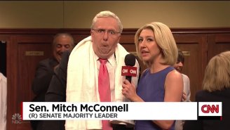 The GOP Threw A Wild, Mostly-Male Brett Kavanaugh-Victory Kegger In The ‘SNL’ Cold Opener