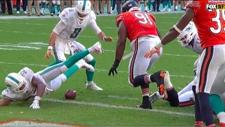 The Dolphins Beat The Bears In An Insane Game Despite Fumbling On The Goal Line In Overtime