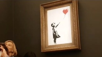 Banksy’s ‘Girl With Balloon’ Is Likely Worth Even More Now That It’s Shredded