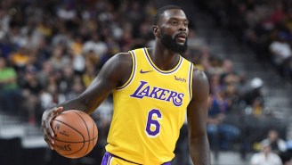 Lance Stephenson’s Off-The-Backboard Alley-Oop To Lonzo Ball Capped Off The Lakers First Win