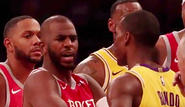 A New Camera Angle Appears To Show Rajon Rondo Spitting On Chris Paul