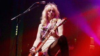 Watch Courtney Love Play The Grunge Rock Anthem ‘Celebrity Skin’ Backed By A 1,500 Person Band