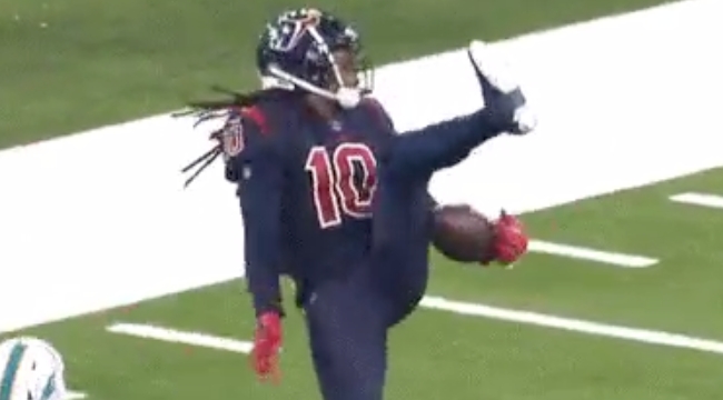 DeAndre Hopkins One Hand Grab! 