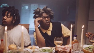 Smino Plays His Own Dad And Shows Off Some Terrible Table Manners In His Comedic ‘L.M.F.’ Video