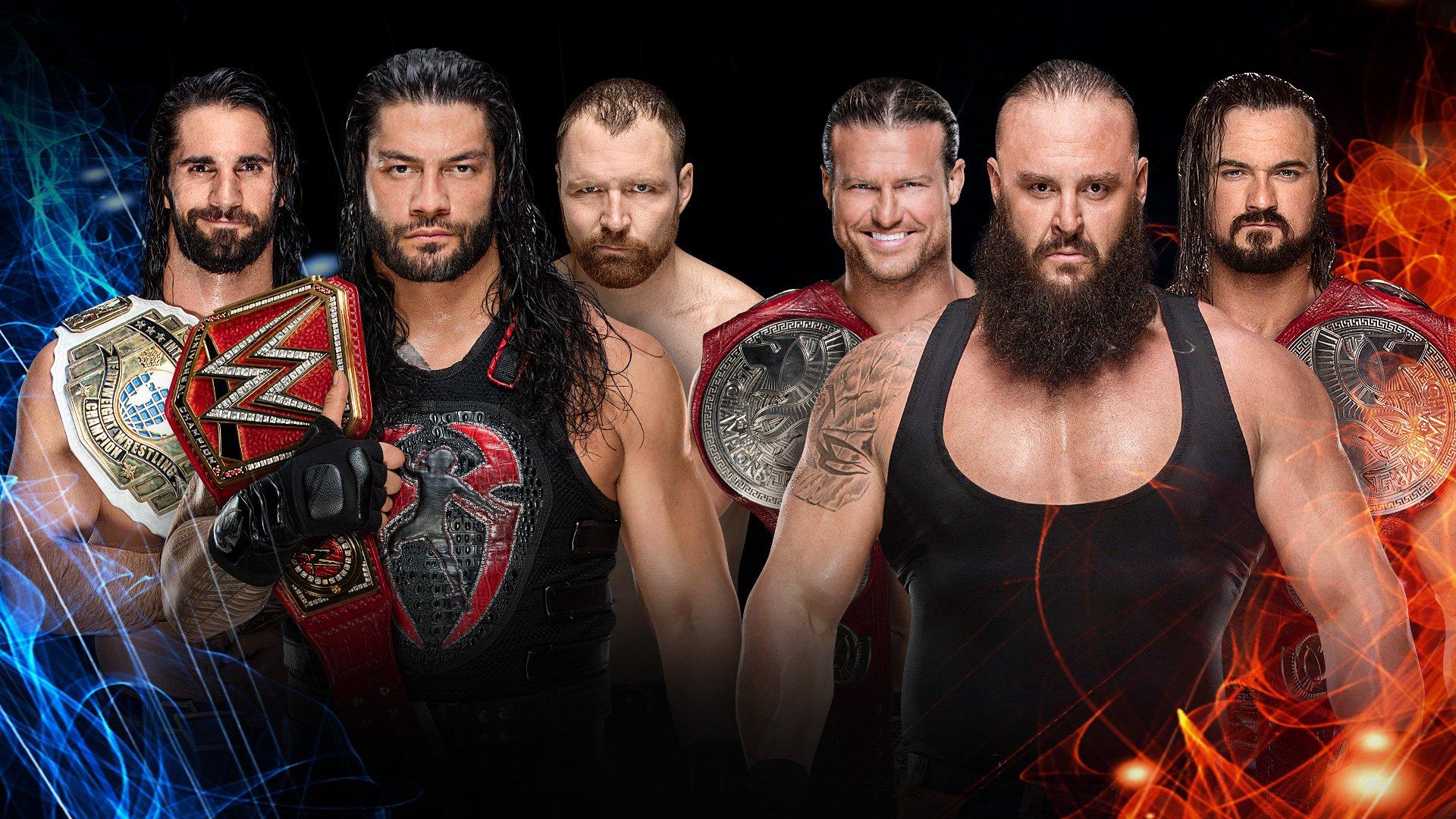 Командные бои. The Shield WWE 2019. WWE Shield 2018. Щит WWE 2018. WWE super Showdown.