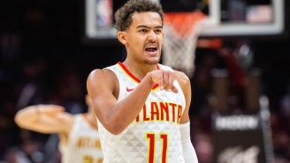 Trae Young Hit A Deep Three And Got Ejected For Staring Down Kris Dunn