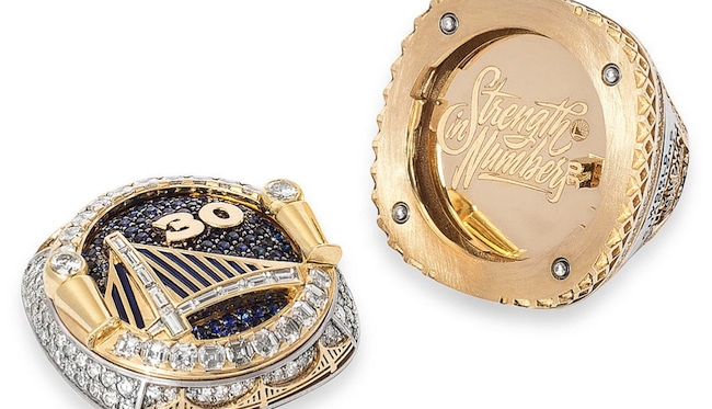 2022 Golden State Warriors Championship Ring - www