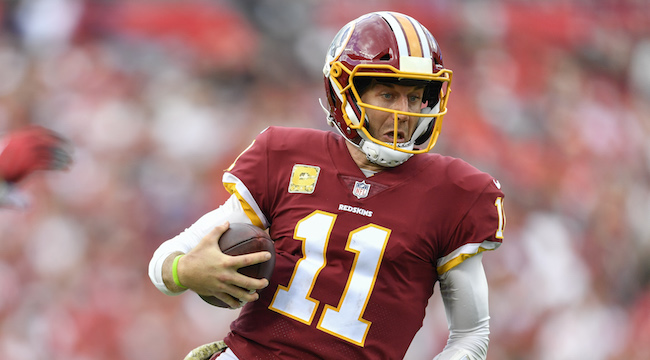 Alex Smith Injury: Redskins quarterback carted off after hurting