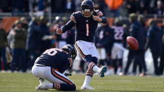 Bears Kicker Cody Parkey Hit The Uprights Four Times Against The Lions