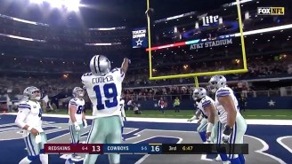 Amari Cooper Celebrated A Touchdown By Shooting A Free Throw Like Markelle Fultz