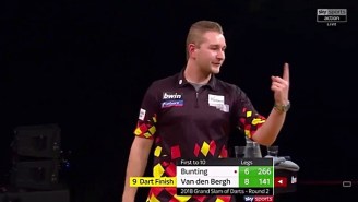 Dmitri Van den Bergh Reminds Us The Nine-Darter Is One Of The Best Feats In Sports