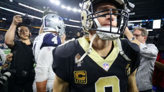 Drew Brees Lost To The Cowboys, Then Had To Deal With A Time-Traveling Reporter