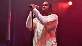 Pusha T Claims He Had Nothing To Do With The ‘F*ck Drake’ Message During His Camp Flog Gnaw Set