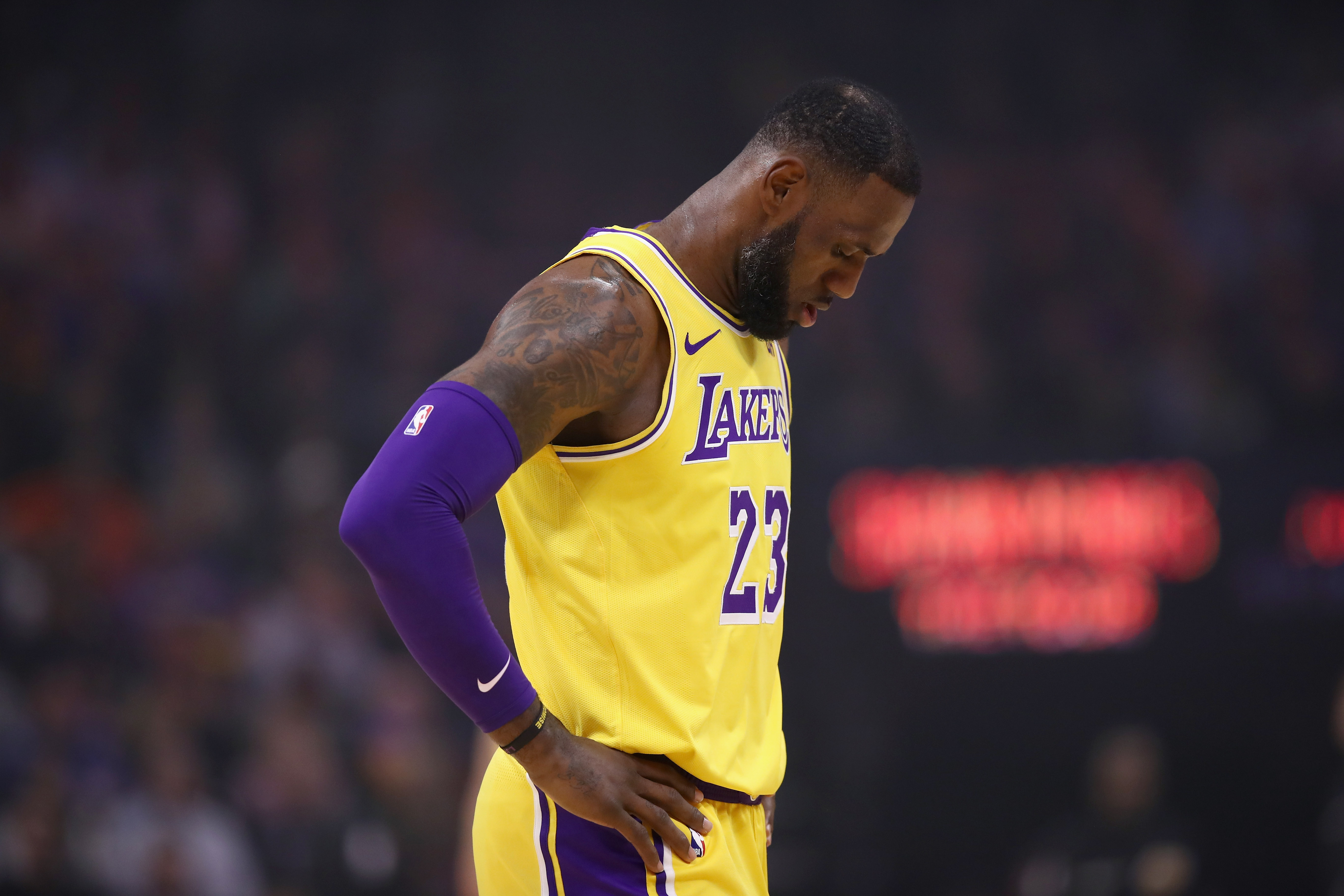 LeBron James Won’t Play Against The Bucks Due To A Sore Left Groin