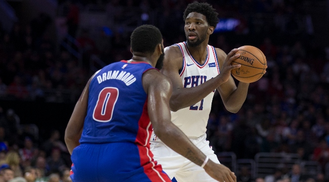 Joel Embiid Dominated The Pistons Then Said He Kicked 'their Asses'