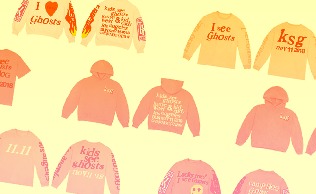 kids see ghosts camp flog gnaw hoodie