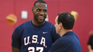 LeBron James Wants Mike Krzyzewski To Still Be At Duke When Bronny Is Looking At Colleges