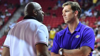 Magic Johnson Reportedly ‘Shouted And Cursed At’ Lakers Coach Luke Walton During Their Meeting