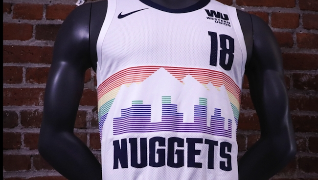 The Nuggets Are Bringing Back The Rainbow Look With These Alternates