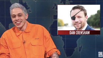 People Were Outraged Over Pete Davidson Making Fun Of A GOP Candidate Who Lost An Eye In Combat