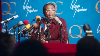 Quavo Literally Balls Out In His ‘Space Jam’-Inspired ‘How Bout That’ Video