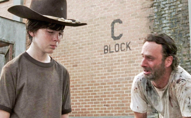 Giotto Dibondon Dwelling Bliv sammenfiltret The Reason Carl Wasn't In Rick's Final 'Walking Dead' Episode