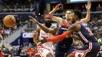 The Wizards Beat The Rockets In OT Despite 54 Points From James Harden