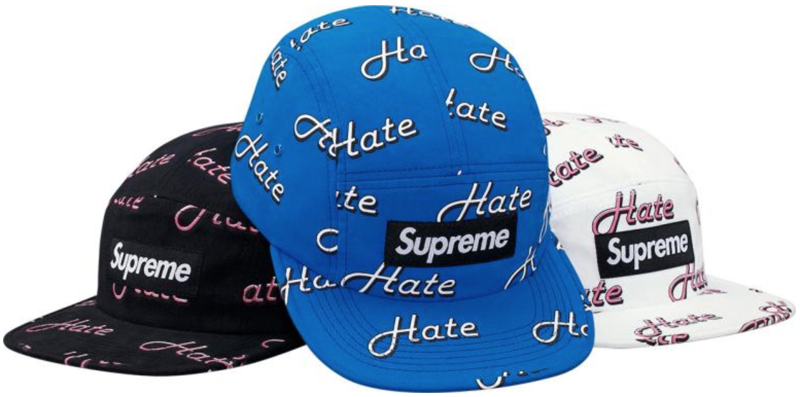 cool supreme hats