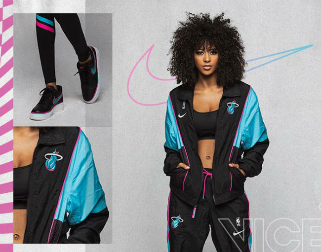 NBA: Miami Heat unveil incredibly cool 'Vice Nights' uniform in black  inspired by Miami Vice with matching court