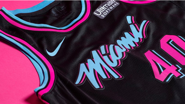 miami heat 80s jersey